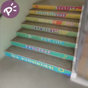樓梯貼紙